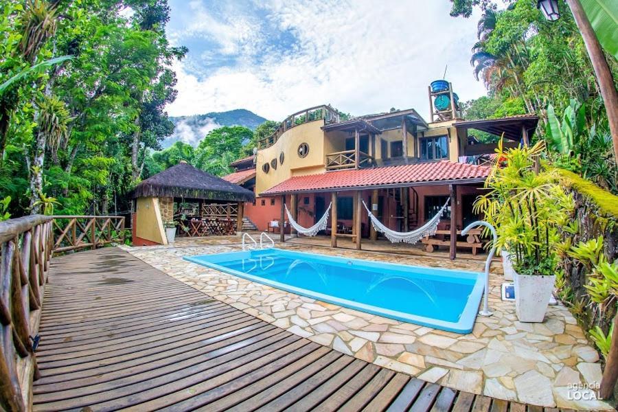 Casa Bonita Hospedagem E Cafe Vila do Abraao Exterior photo