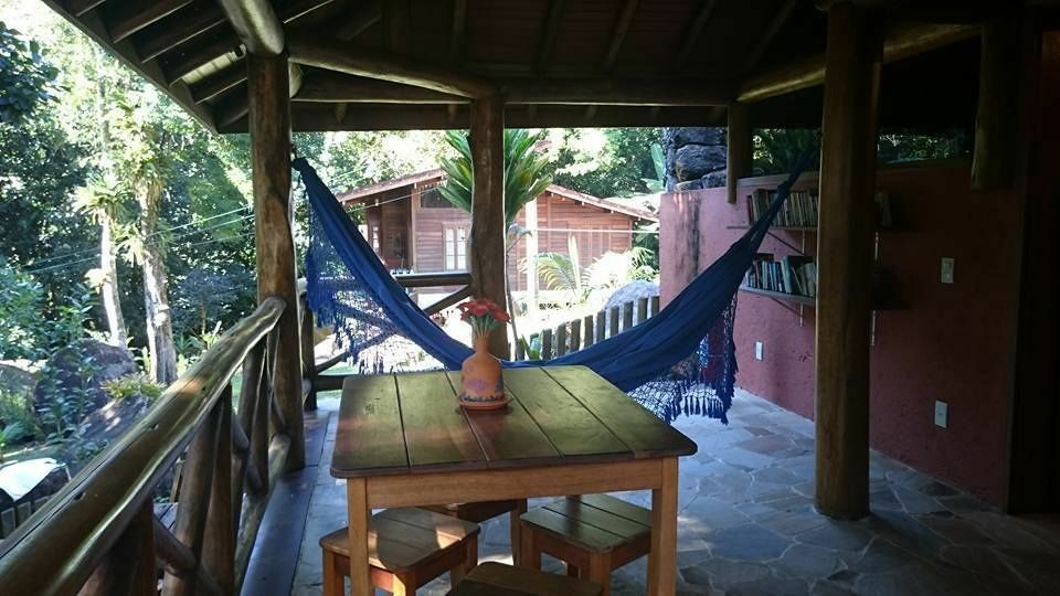 Casa Bonita Hospedagem E Cafe Vila do Abraao Exterior photo